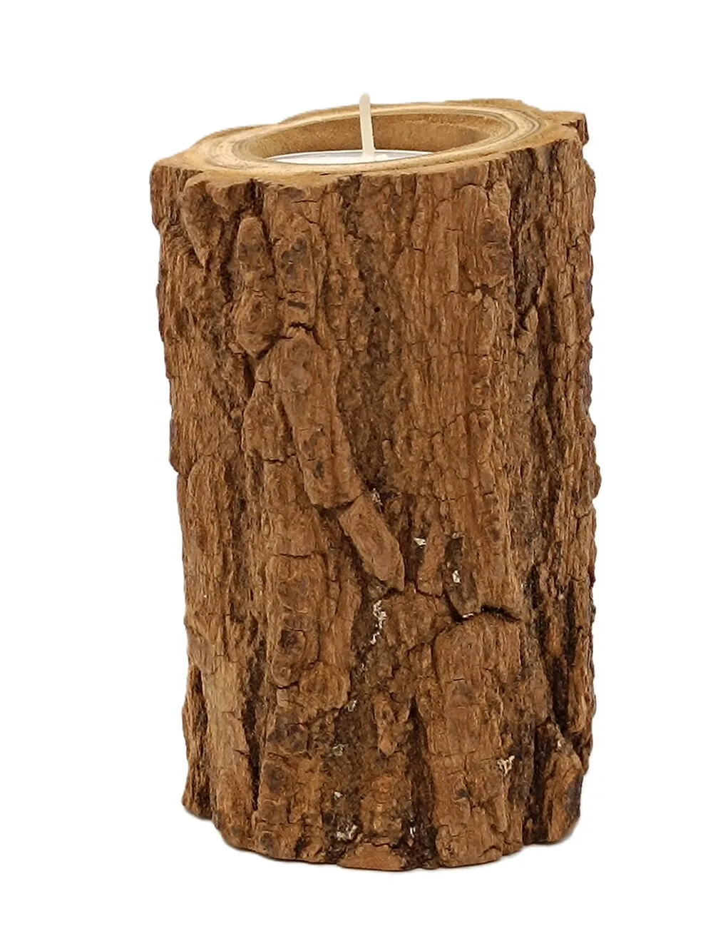 Bougeoir en acacia